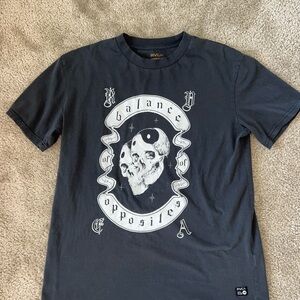 RVCA charcoal women’s Graphic T-Shirt